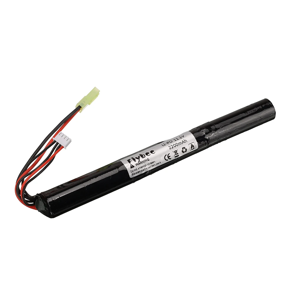 11.1V Lipo Battery for Airsoft Gun 11.1V 3S 2200mAh 40C for AKKU Mini Airsoft Gun RC model toys accessories 3S Bateria Tamiya