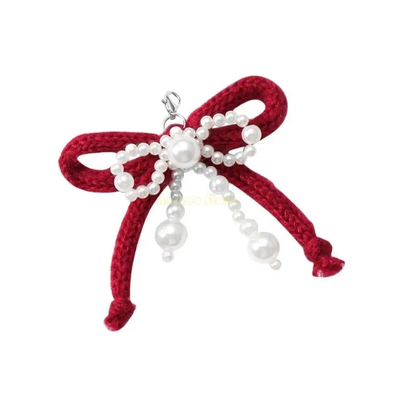 

31BF Adjustable Bowknot Charm Boot Ornament Elegant Beaded Footwear Accessory for Vacation and Everyday Wear