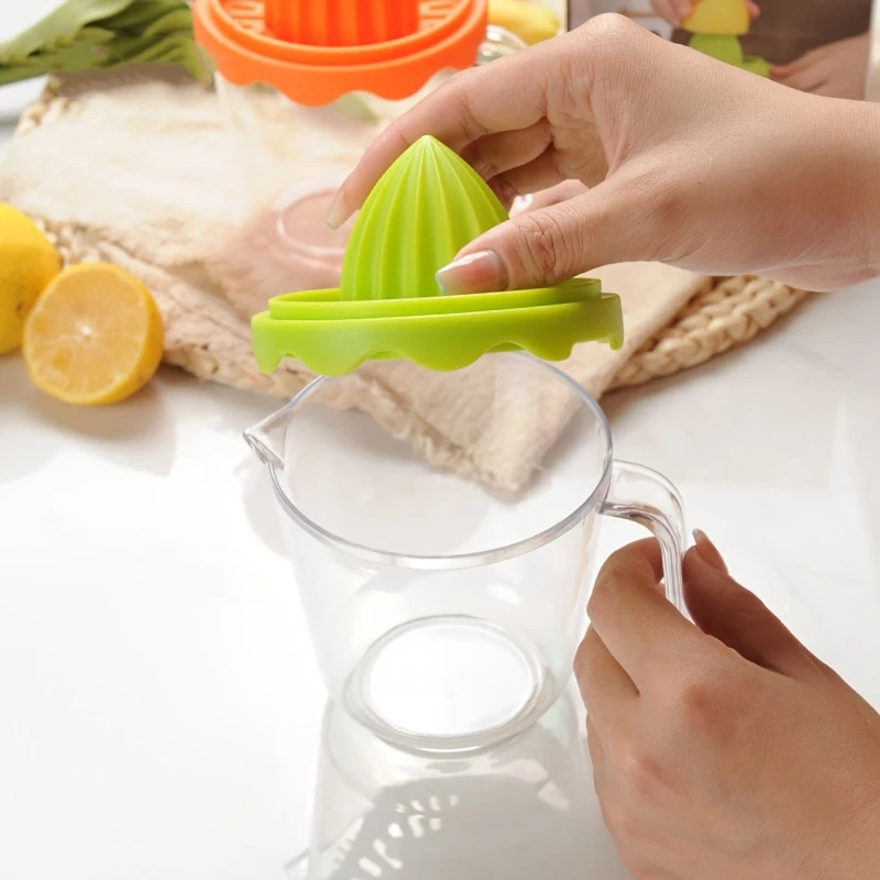 -agrumes portátil Manual, herramientas de cocina, exprimidor de limón y naranja de plástico, máquina exprimidora de frutas multifunción, accesorios