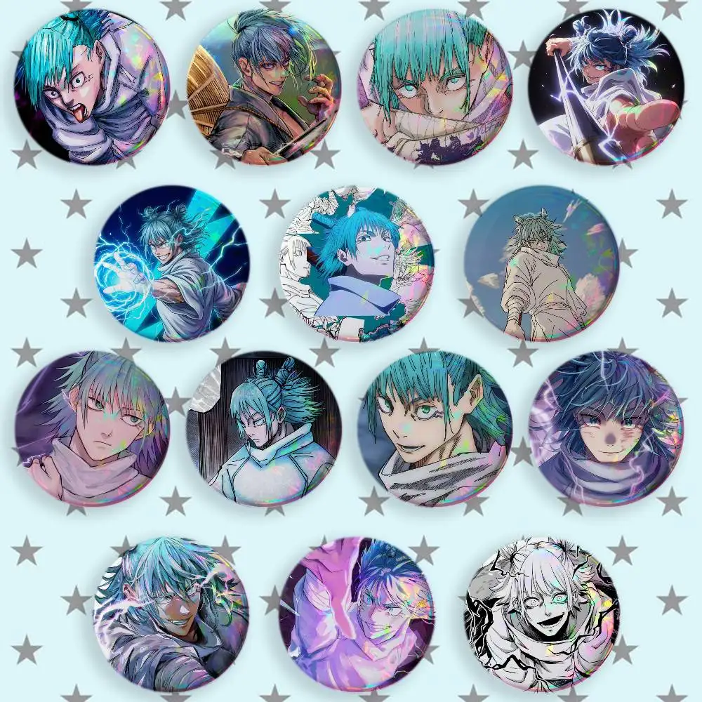 Hajime Kashimo Jujutsu Kaisen Manga Brooches Cartoon Badge Pins Backpack Hat Accessories Friend Gift
