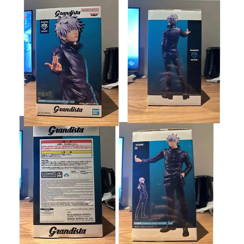 

Banpresto BANDAI Jujutsu Kaisen Gojo Satoru в наличии, оригинальная аниме-фигурка, модель, настоящая игрушка в штучной упаковке