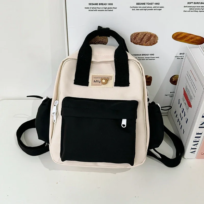 

Нейлоновые рюкзаки с внутренним карманом на молнии, повседневные однотонные рюкзаки с внутренним отделением, мягкие женские сумки высокого качества 2024