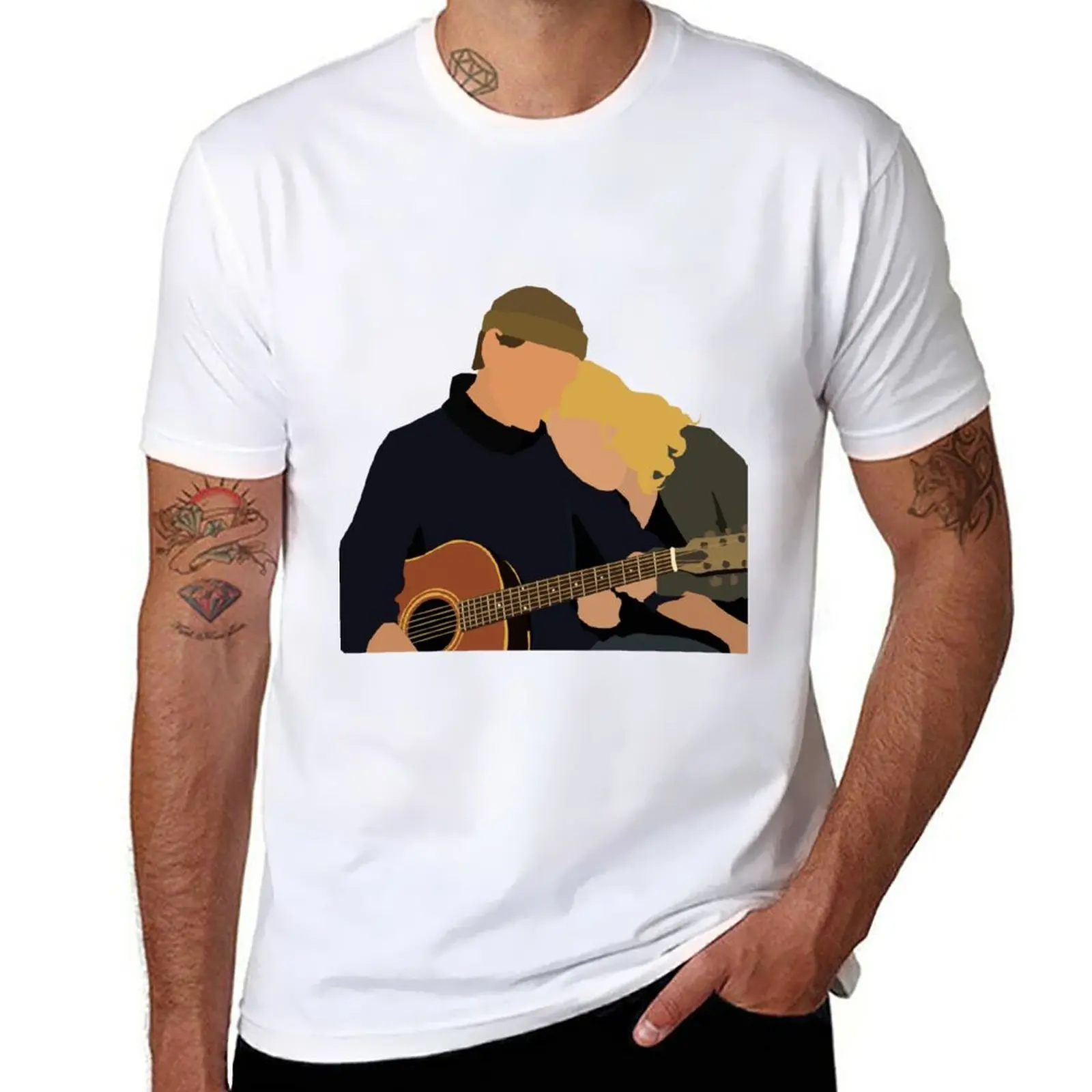 

New Carole King and James Taylor: Live At The Troubadour Album Cover Art T-Shirt tops man clothes t shirt men