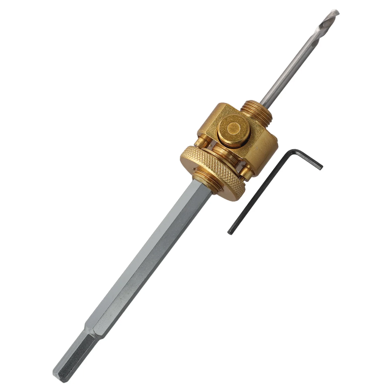 

For Quick Connecting Hole Connector Hexagonal Shank Hole Opener Compact Design Debris Removal Fast Disassembly