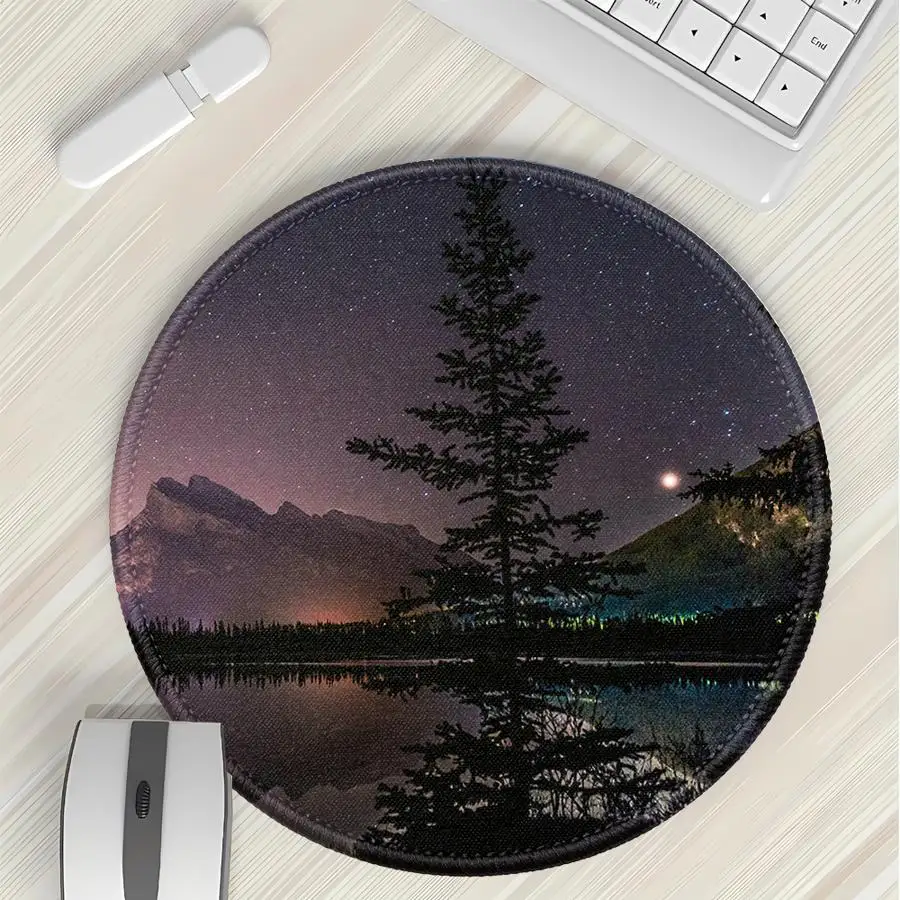 Anti slip 1pc Mouse Pad Keyboard Mouse Pad Computer Laptop Pad office Pad Desk accessories Game Console Pad Beautiful Scenery