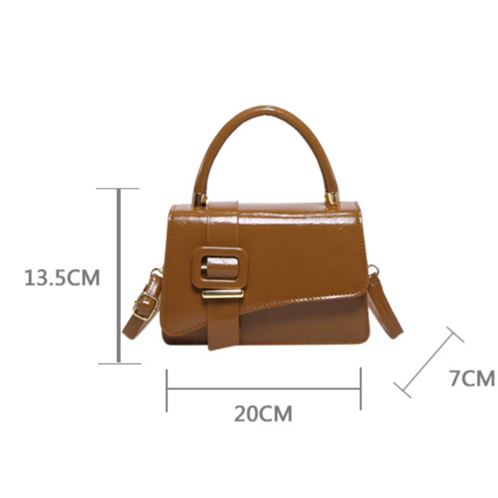 Neue Trend Kleine Quadratische Umhängetasche für Frauen Weibliche PU Schulter Tasche Casual Damen Umhängetaschen Vielseitige Kette Flap Handtaschen