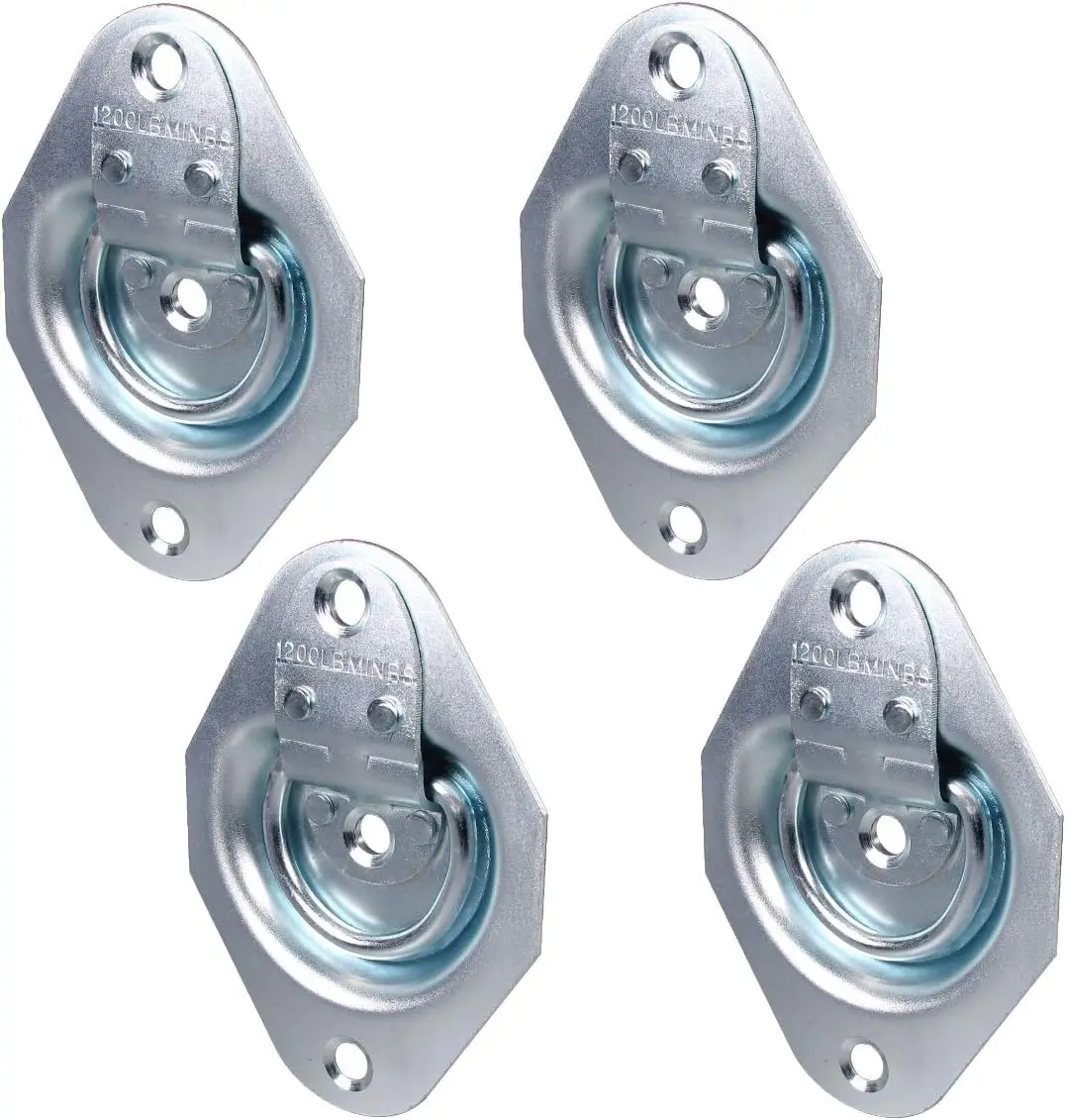 

Recessed D-Ring Tiedowns 1,200 lb. Capacity Tie Down - 4