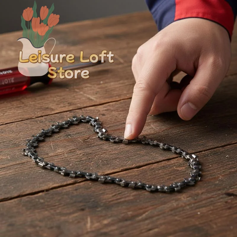 Electric Chainsaw Chain 4 6 8 12 14 16 Inch Steel Spare Parts Long Lasting for Home Workshop Logging