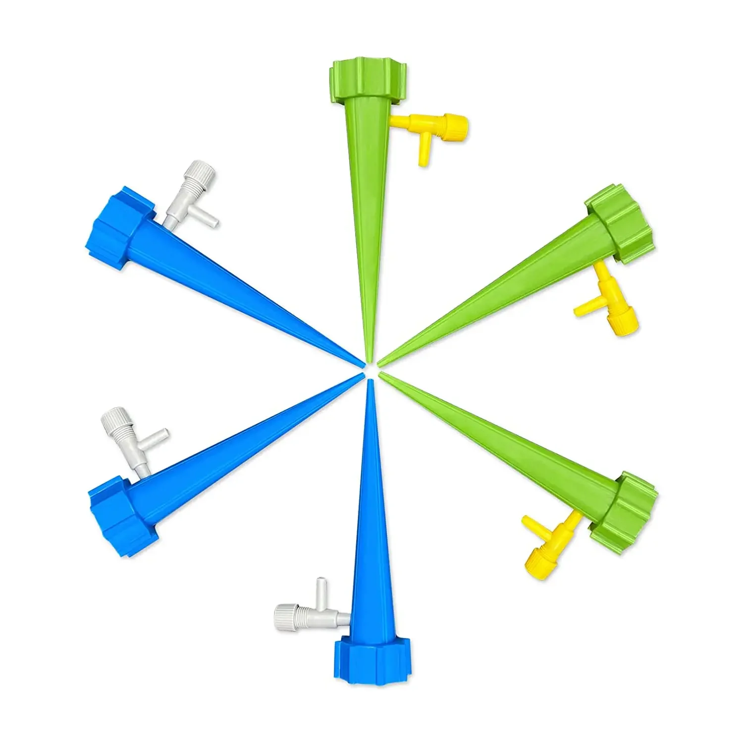 4-24 قطعة مجموعة مسامير سقي النباتات الأوتوماتيكية-نظام الري بالتنقيط قابل للتعديل للزهور بوعاء ، حديقة الدفيئة سقي ذاتي