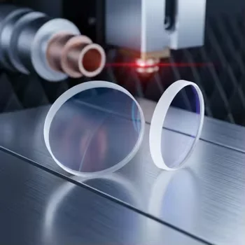 

BOCI Fiber Laser Head Protection Lens 34*5（15KW） Quartz Material with 99.99% Light Transmittance