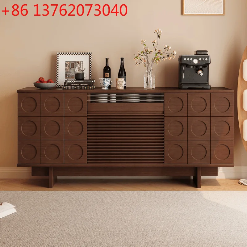 

Creative Antique Living Room Cabinet Design Sleek Saving Space Dinning Side Cabinet Large Surface Home Furniture