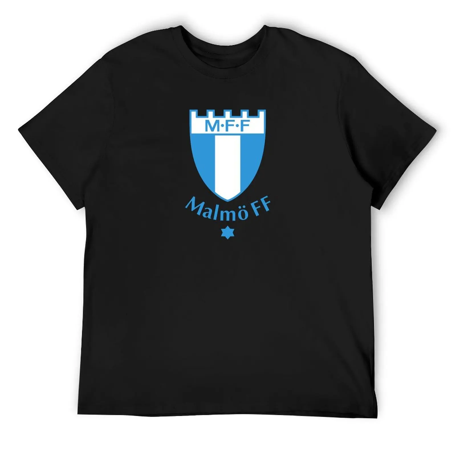 

Malmo FF Crest/Logo T-Shirt basketball graphic tees football t shirt vintage anime shirt t shirts for men cotton