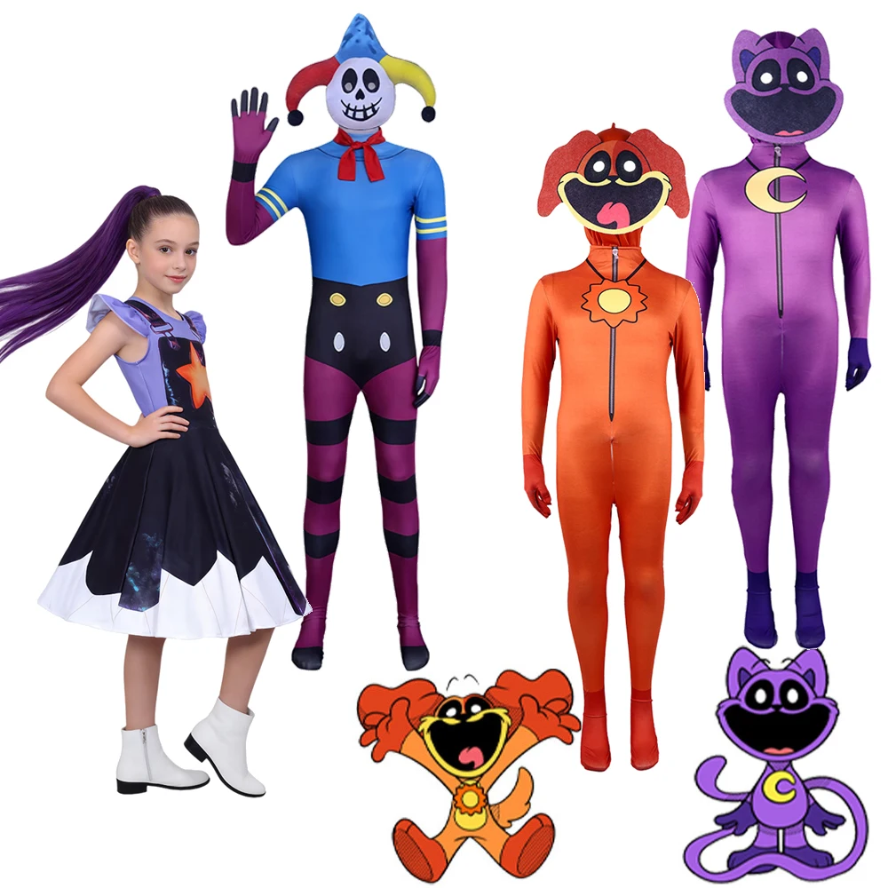 Nuevo Disfraz de Cosplay de Personaje de Videojuego de Terror, Lily Lovebraids, Ropa para Niñas, Disfraz de Dibujos Animados para Niños, Regalos de Cumpleaños
