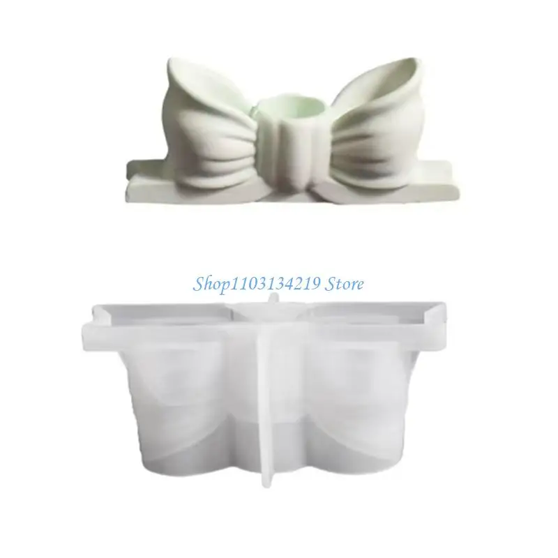 

N5KC формы для подсвечников в форме банта, силиконовые формы для подсвечников для подсвечников из эпоксидной смолы, украшение