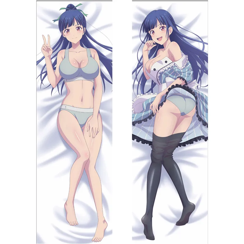 جديد مثير أنيمي crunchyroll Tsukishima Riho Luminasta Dakimakura حالة الجسم المعانقة وسادة غطاء الوسادة ل Otaku غير خاضعة للرقابة 18