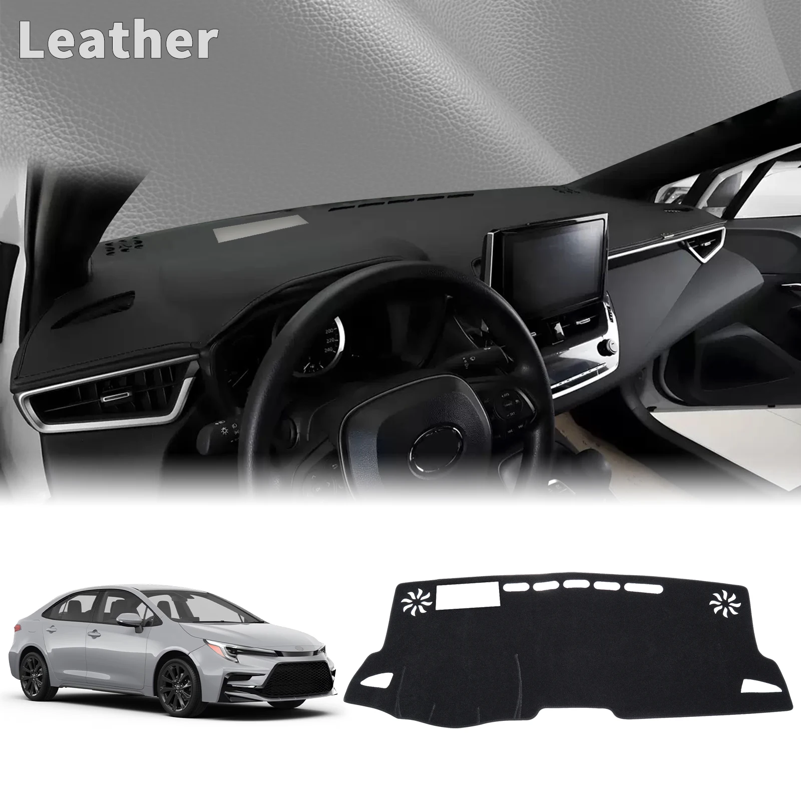 

fit for Toyota Corolla E210 12th 2019 2020-2024 Car Dashmat Dashboard Cover Pad DashMat Sunshade Protective Carpet Accessories