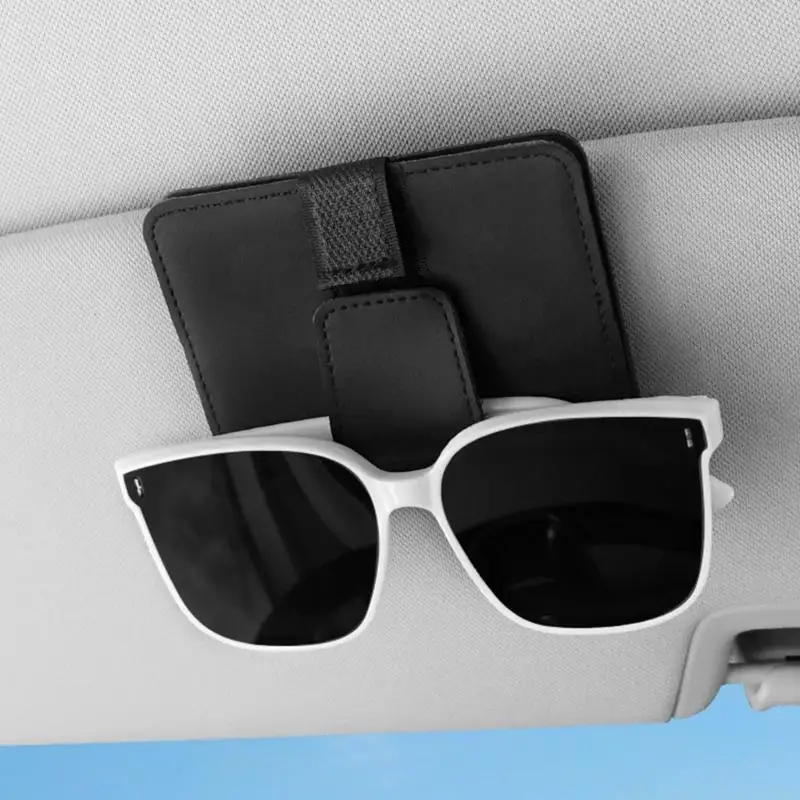J0MA Secure Car Sun Visors Sunglasses Holder Prevents Falling During Travel Visors Accessory With Universal Compatibility