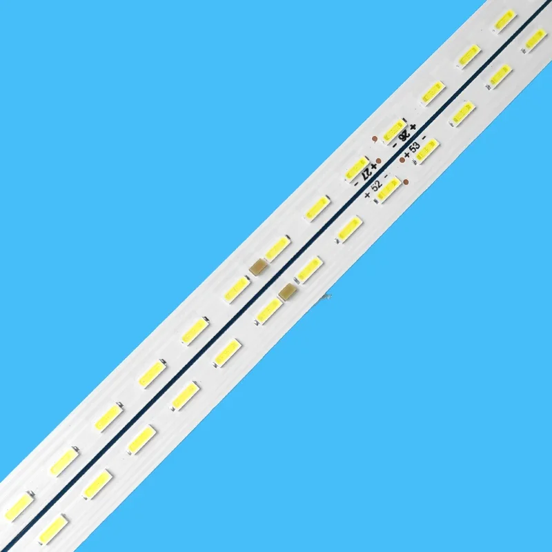 LED Backlight Strip para Shineon, 78 Lâmpada para RF-AZ550E14-1306S-10, 2D03135, Rev.B 55Q7