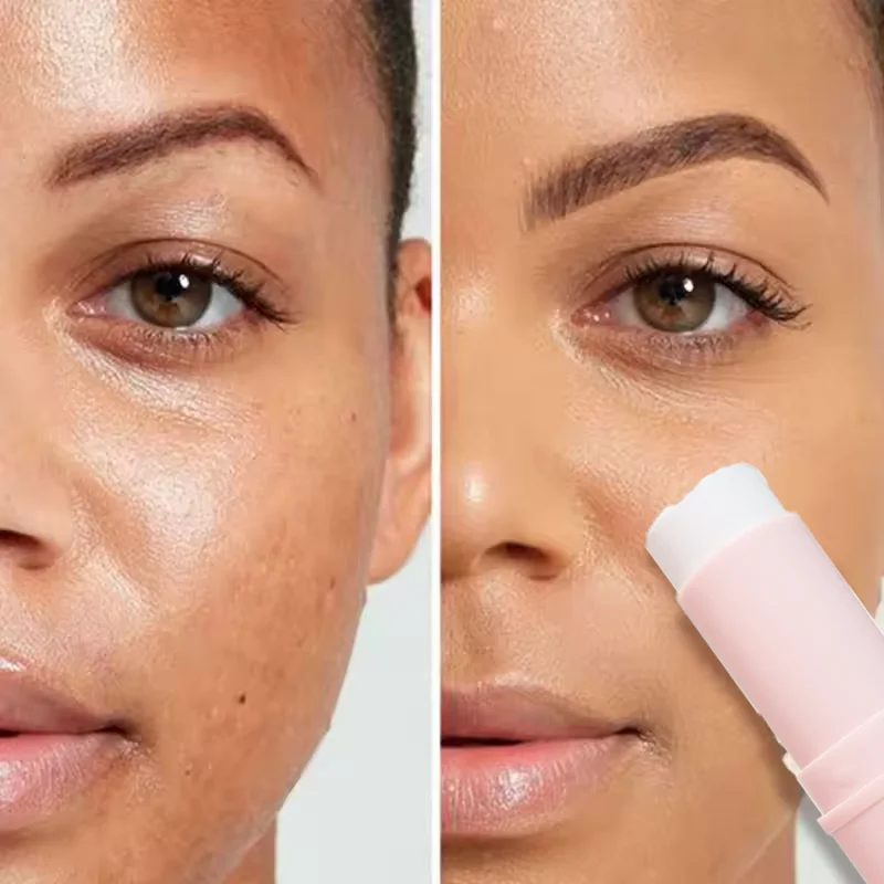 Barra de imprimación facial, barra borrosa de maquillaje de imprimación mate, imprimación hidratante, barra brillante para cubrir los poros, Control de aceite y ligero
