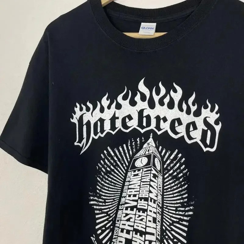 

Hatebreed 25th Anniversary short sleeve black color vintage shirt KV26647