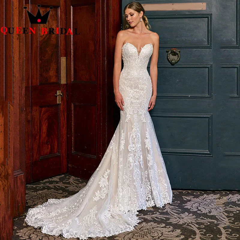 

Exquisite Wedding Dresses Sleeveless Backless Lace Appliques 2023 New Illusion Bridal Gowns Vestido De Noiva Custom Size fzJ28M