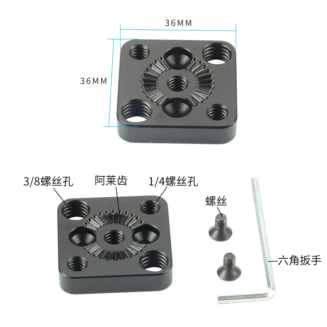Magnetischer Magnet Auto-Saugnapf-Basis, Durchmesser 66 mm/43 mm, 1/4 Zoll Stativ-Adapter, Kugelkopf für GoPro-Kamera, Osmo Pocket Gimbal, Mobiltelefon – Detail 33