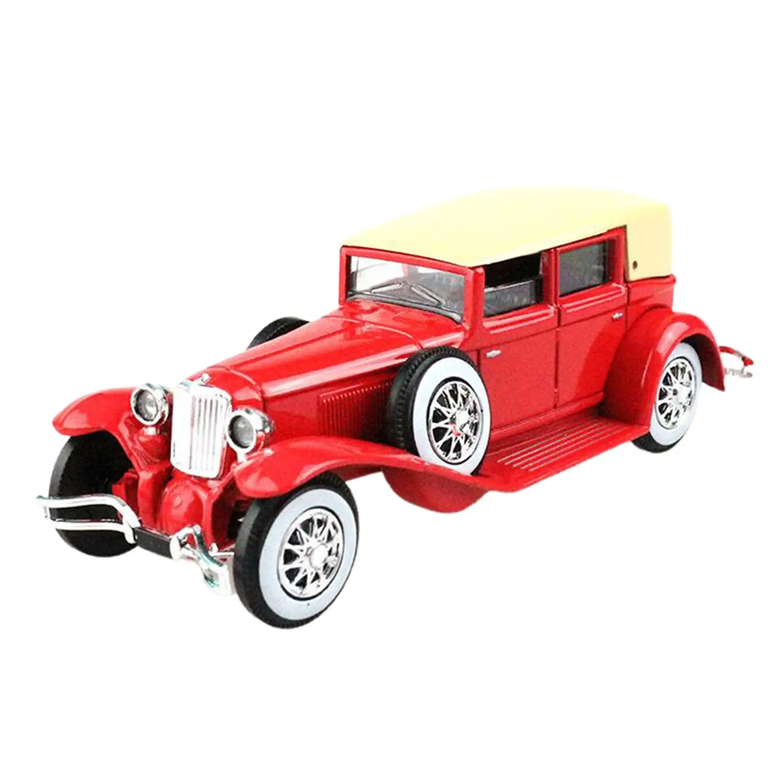 

1/43 Diecast Vintage Car Model Toy 1929 Old Car Vehicle Model Home Decor