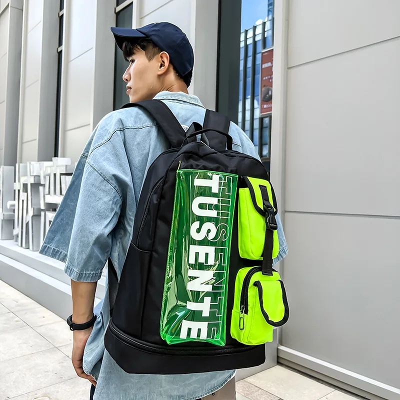 

Badminton Racket Bag, Men's Fitness Sports Gym Backpack, Women's Tennis Rackets Bucket bag, Children's Training backpack mochila