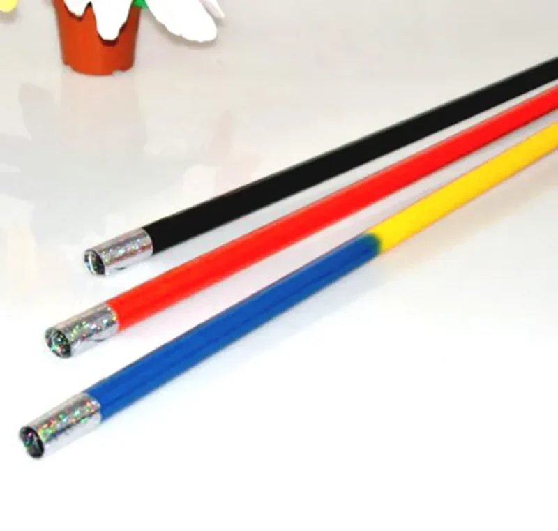 Flaming Torch To Appearing Cane (7 Colors Available) Stage Magic Trick Magician Fire Magic Wand Illusion Gimmick Prop Accessory