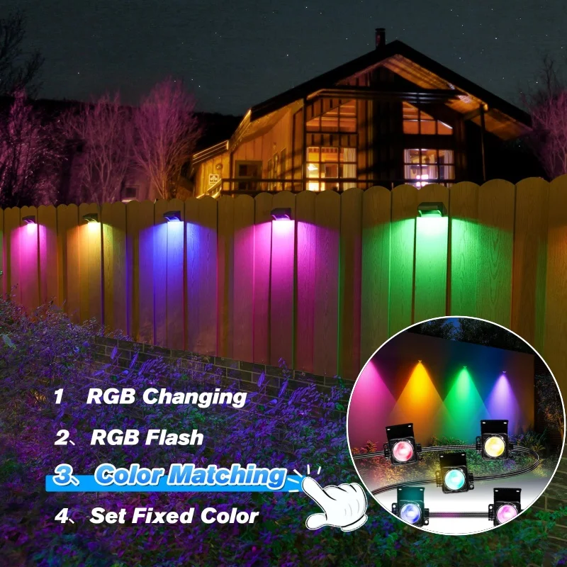 

Outdoor Light Smart RGBIC Eaves Lights IP67 Waterproof String for Party Home Holiday Outdoor/Garden Decor work