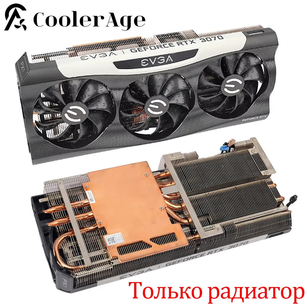 Video Card Heatsink For EVGA GeForce RTX 3070 3070Ti 3080 3080Ti 3090 3090Ti FTW3 ULTRA Gaming Without Graphics Card