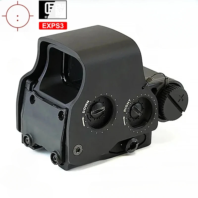 Highest Version EXPS3-0 558 Red Dot Sight Night Vision Compatible for Rifle Shotgun Weapon Picatinny Mount Shocckproof Full LOGO