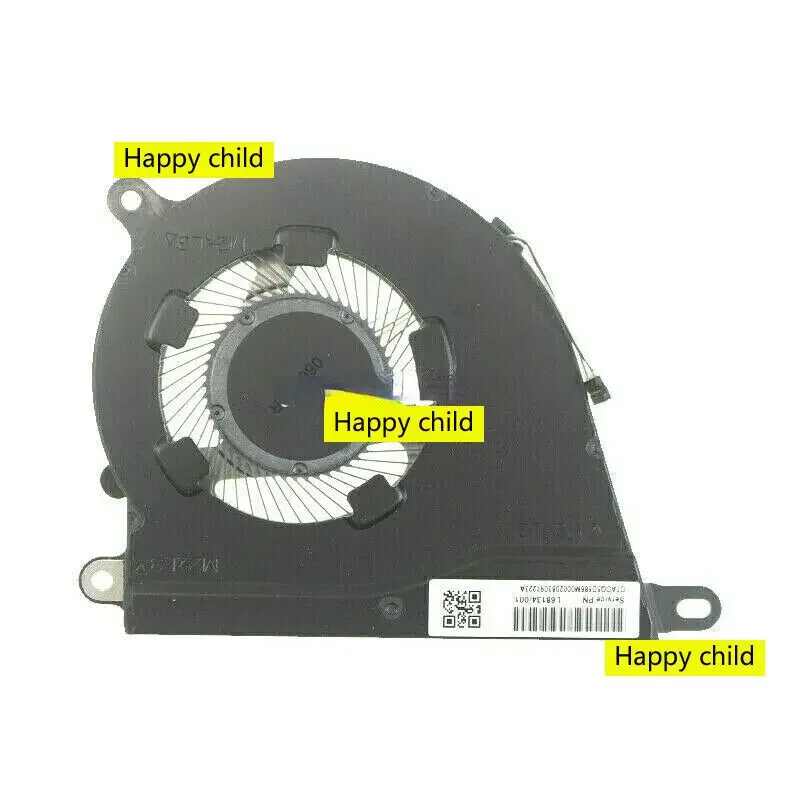 New FOR HP 14-DQ 14-DQ0011DX 14-DQ1039WM 14-DQ1043CL CPU Cooling Fan L68134-001