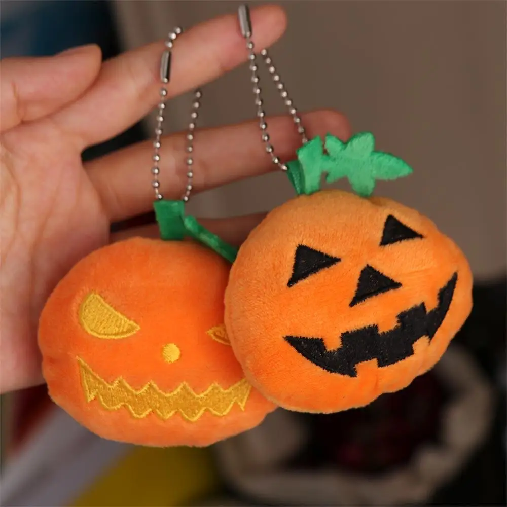 Car Key Chain Pumpkin Keychain Bag Charm Vegetables Halloween Bag Pendant Cute Cartoon Pumpkin Keyring Hanging Pendant