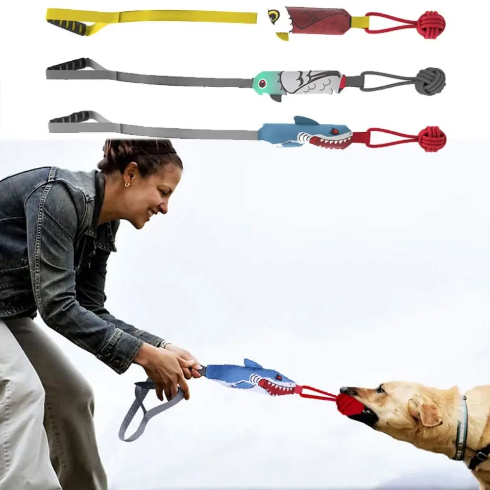 Spring Pole for Dogs Chew Rope Toys for Dog Bungee Tree Tug Toy Outdoor Dog Pull Tug of War Toys