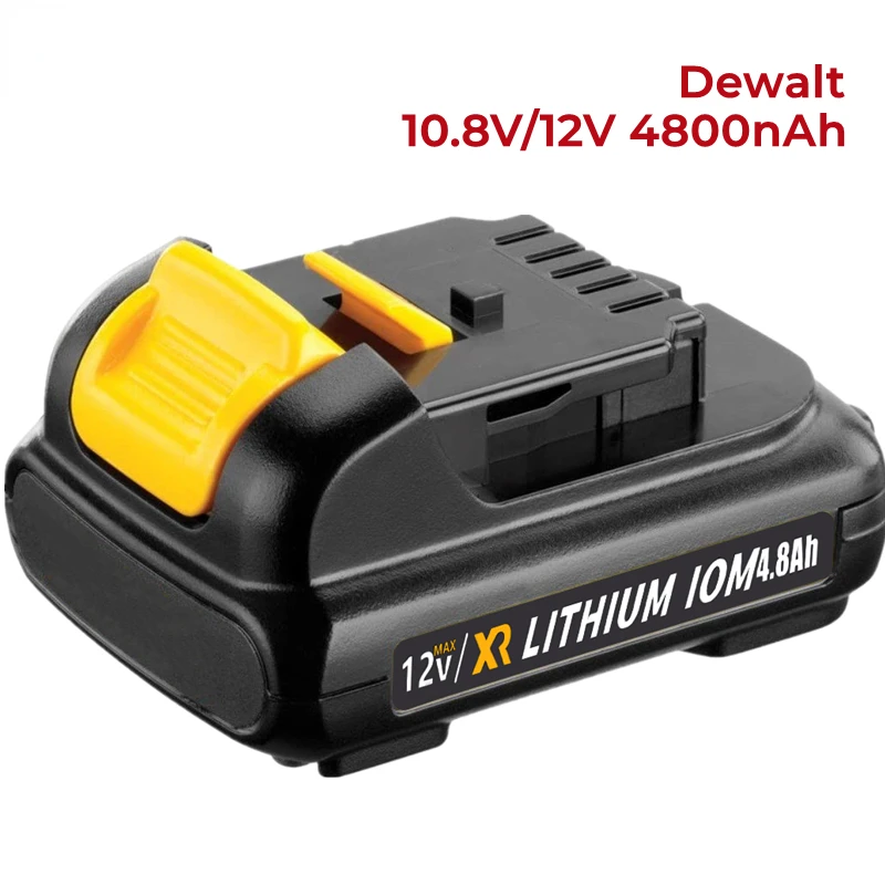 

4800Ah 10.8V/12V Li-Ion Batterij DCB127 Vervanging Voor DW DCB124-XJ DCB120 DCB123 DCB127 DCB122 DCB124 DCB121