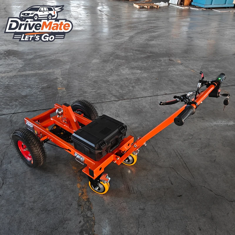 

Heavy Duty Camper Caravan Electric Trailer User-friendly Dolly With 2-5/16 Inch Ball for RV