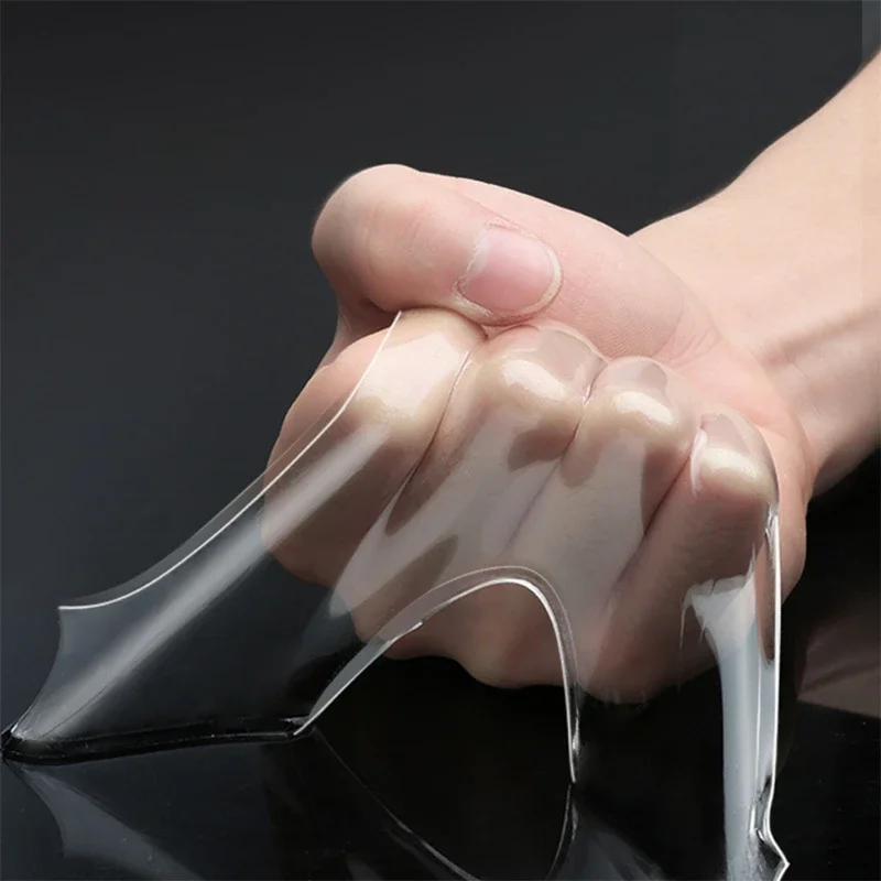 2mm Thick Nano Double-sided Tape Strong High Viscosity Transparent and Non-trace High Temperature Tape Acrylic and Waterproof