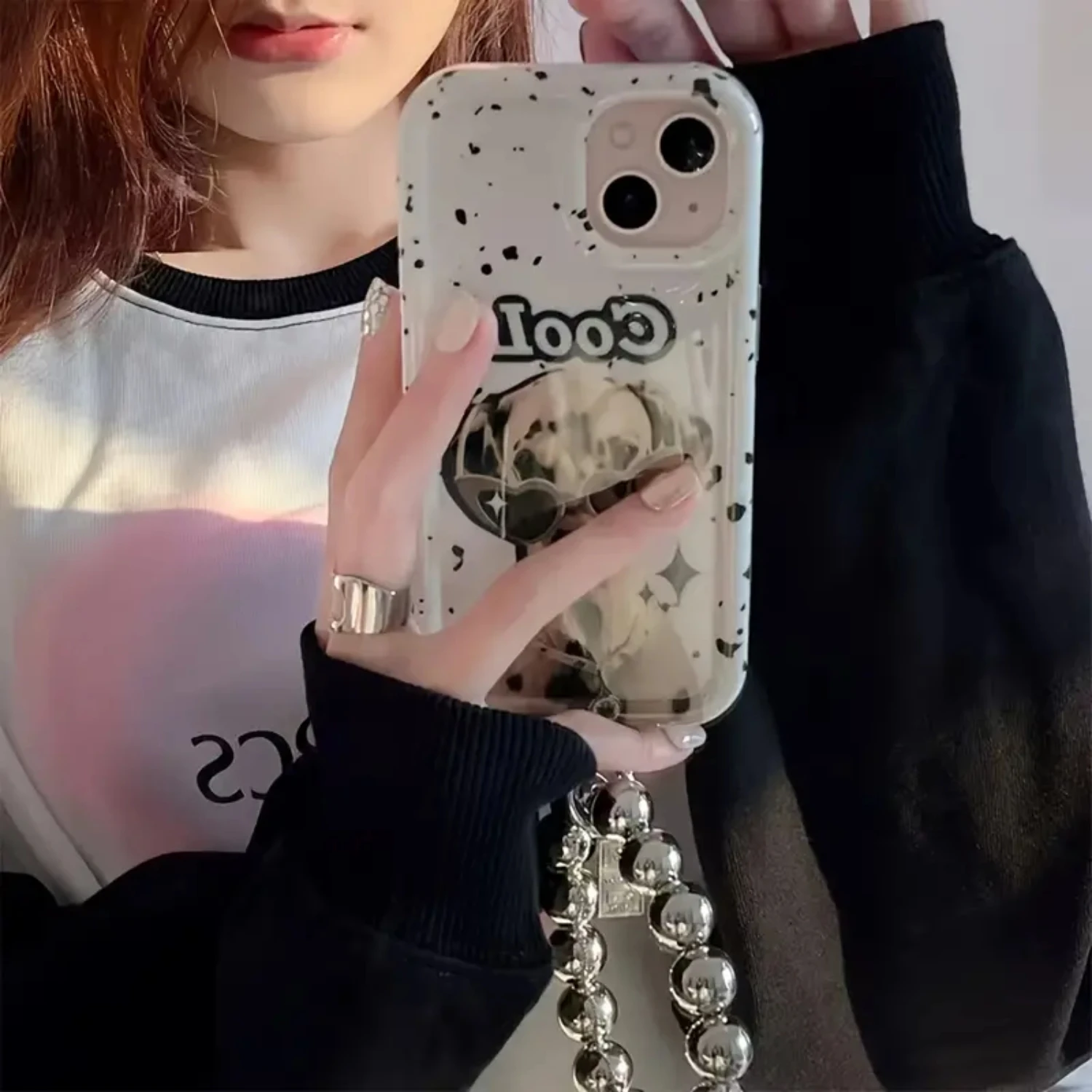 

Cool Sunglasses Dog Phone Case With Wristband For,iPhone14/14Plus/14Pro/14ProMax ,iPhone13/13Mini/13Pro/13ProMax ,iPhone12/12Min