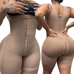 Fajas Colombianas Korse Kemerler Yüksek Sıkıştırma Şekillendirici Ameliyat Sonrası Modelleme Kılıf Sahne 2 Shapewear Kadın Kontrol Konfeksiyon