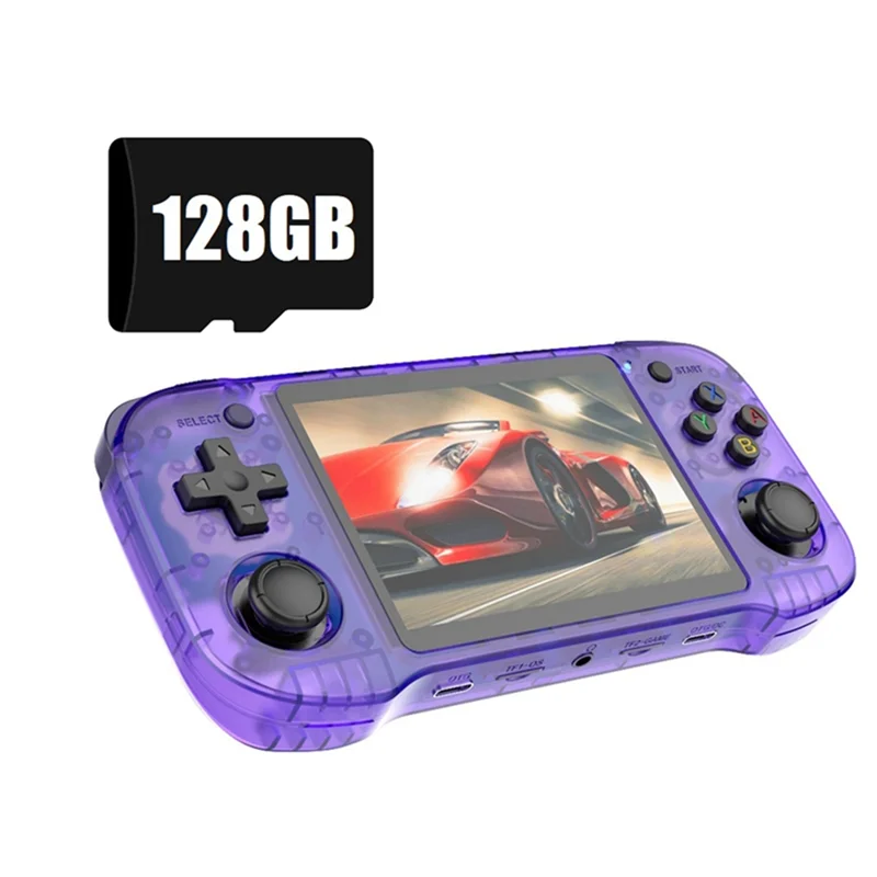 

3CGRO-R46H 4,2-дюймовый экран, портативная игровая консоль в стиле ретро, 128 г, хранилище 20 000 игр, портативный видеоплеер, 10 эмуляторов, поддержка геймпада