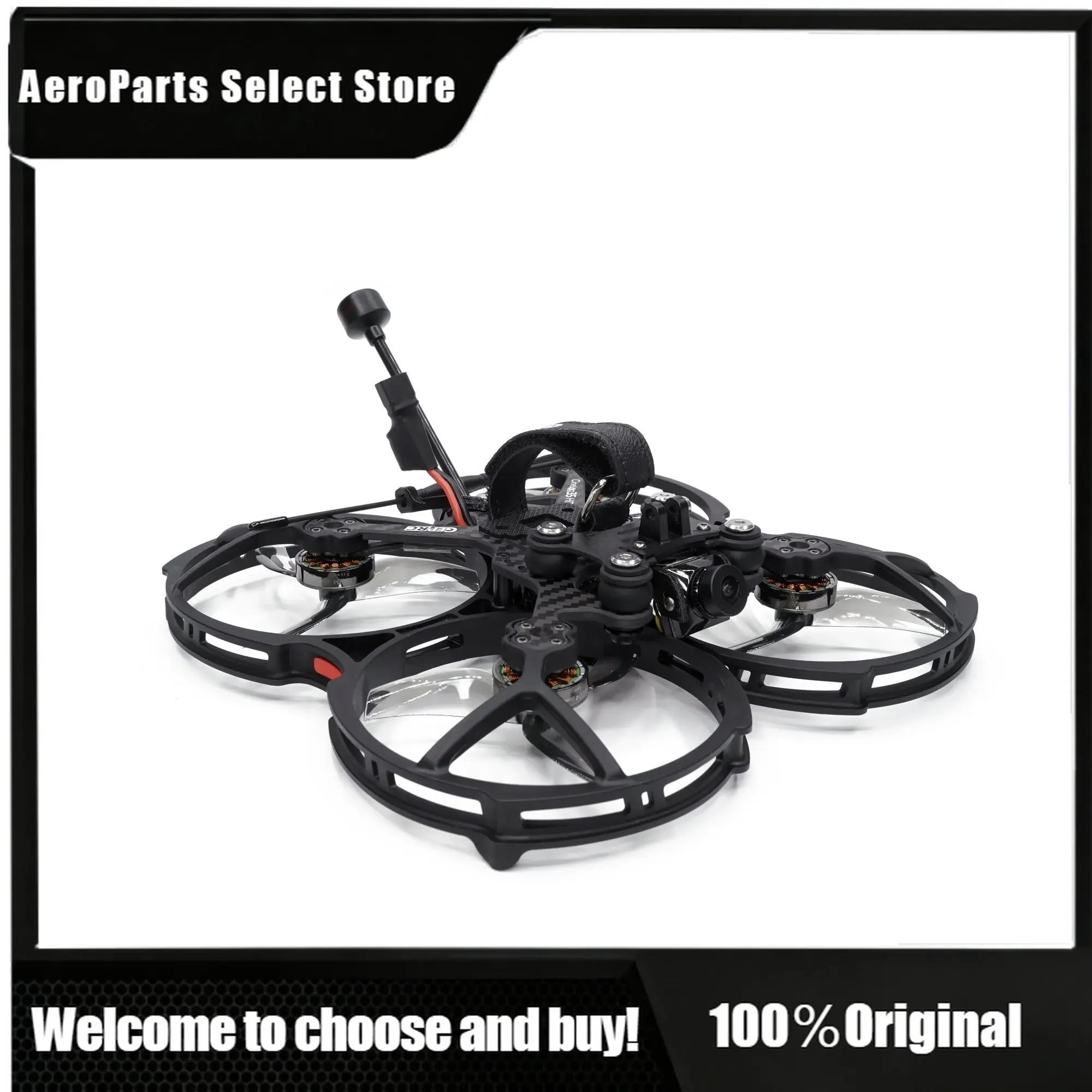 APStoreGEPRC CineLog35 HD W/ Vista Nebula Pro System 4S/6S GR2004-1750KV / 2550KV Motor For RC FPV Quadcopter Freestyle Racing D
