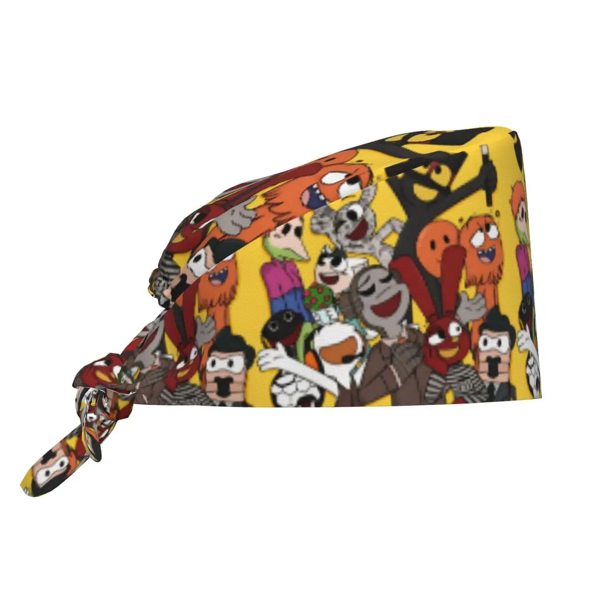 31 Minutos Chilean Comedy Beauty Pet Vet Surgical Cap Cartoon Pet Grooming Nursing Work Hats Cap Vintage Men Women   Scrubs Hat