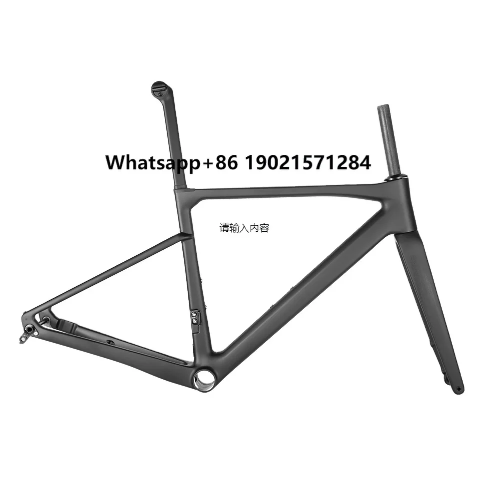 

Spcycle 053D-SL Carbon Road Bike Frame Disc Brake Full Hidden Cable T47 BB Lightweight Road Bicycle Frameset