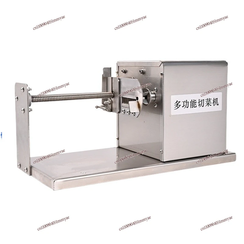 

All Stainless Steel Shredder Multifunctional Vegetable Cutter Suitable for Hot Pot Restaurant Waterfall Potato Slender Silk