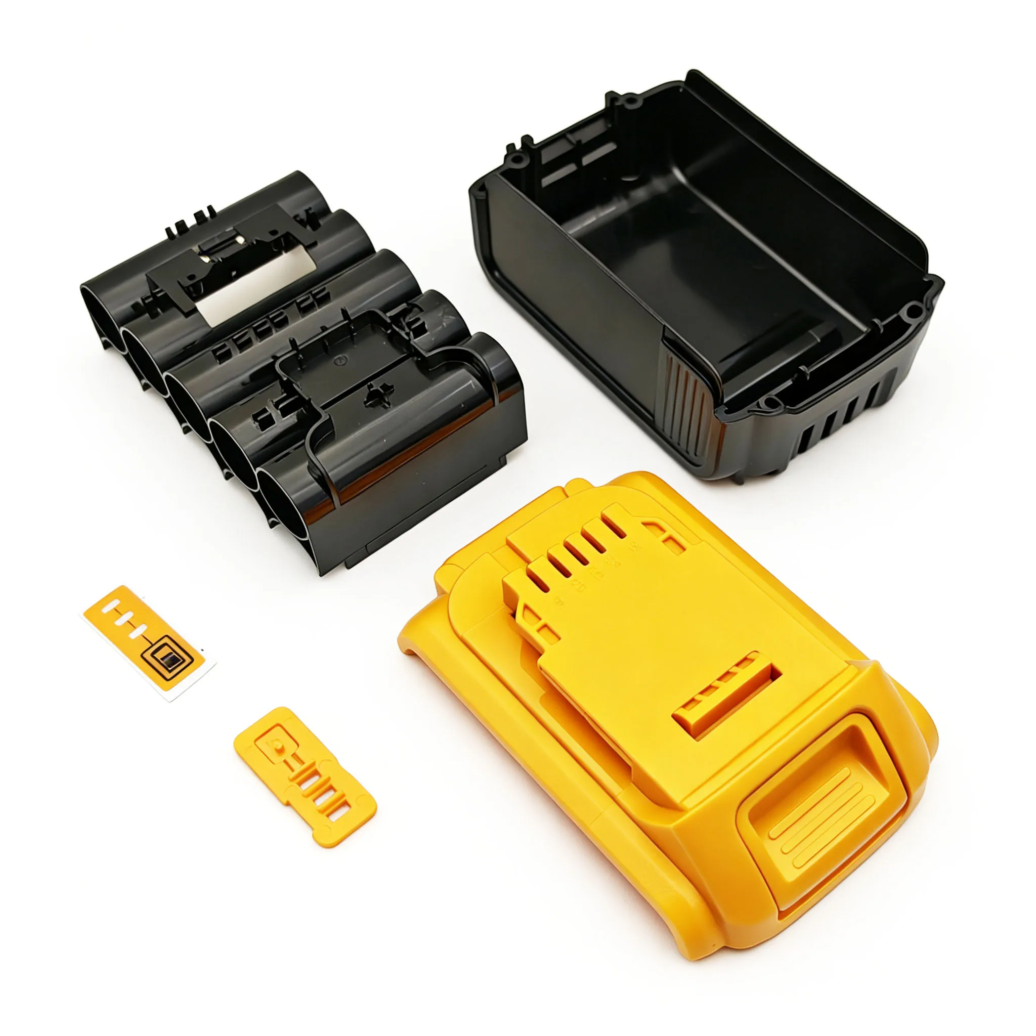For DeWalt 20V Lithium Ion Battery Plastic Case 10X18650 For XR 18V DCB183 DCB203 DCB204 DCB200 DCB206 Shell Housing Case Parts view 3