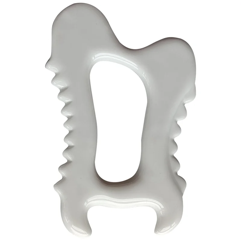 Outils de Guasha pour le visage, outils de Guasha pour le visage, masseurs de visage, planche grattoir en céramique pour