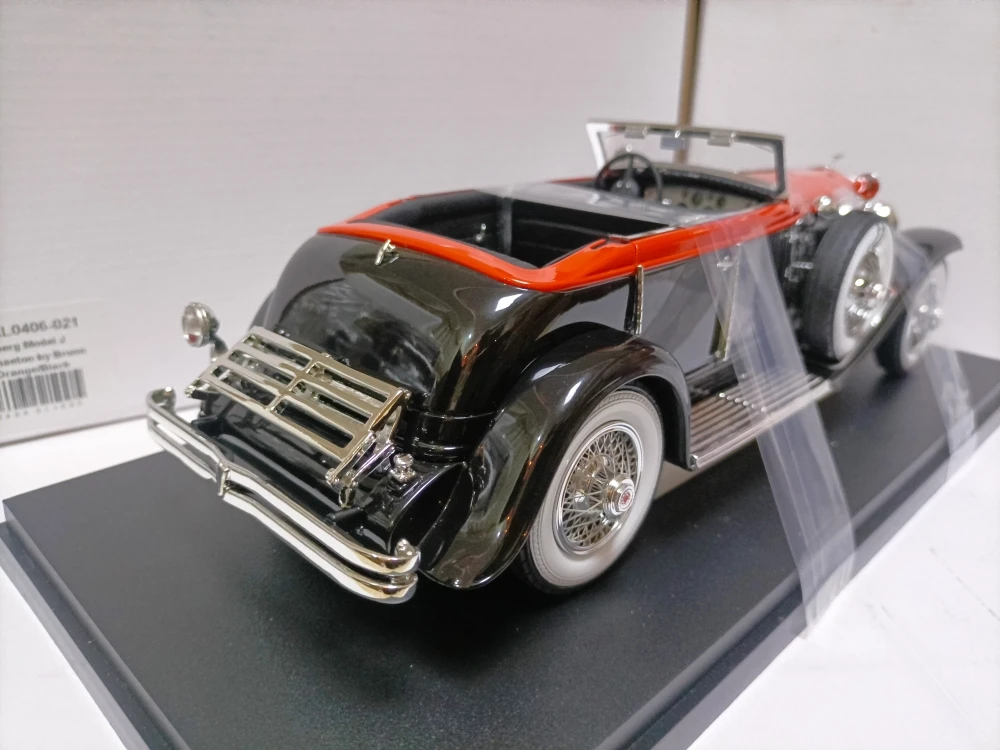 Matrix 1:18 Duesenberg Model J Riviera Phaeton by Brunn 1934 Simulation Limited Edition Resin Metal Static Car Model Toy Gift