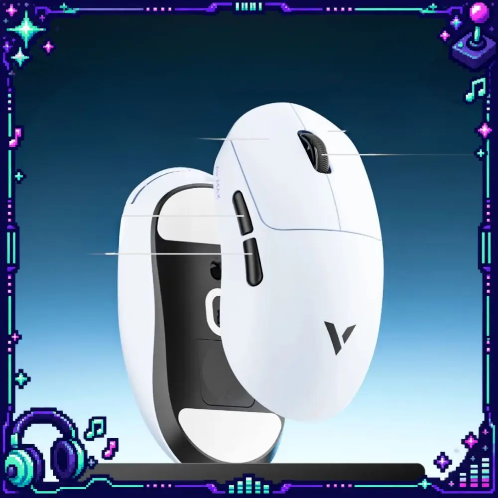 Rapoo VT2s VT2 Air MAX V2 Mouse PAW3955 Wireless Dual 54LM20 Main Control Chips Lightweight Dual 8k Low Latency Gaming Mouse