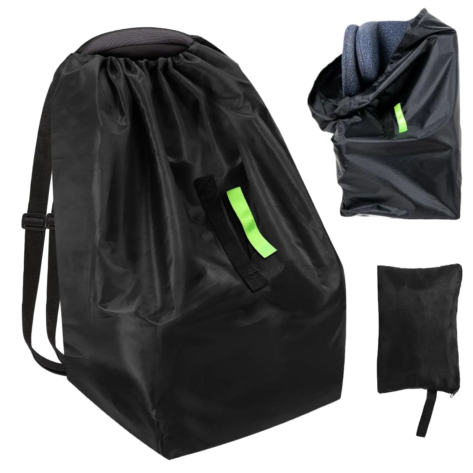 Oxford cloth Large Car Seat Bag For Airplane Travel Baby Stroller Dust Cover Infant Carrier Storage Bag With Shoulder Strap